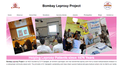 Desktop Screenshot of bombayleprosy.org