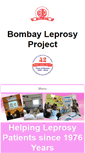 Mobile Screenshot of bombayleprosy.org